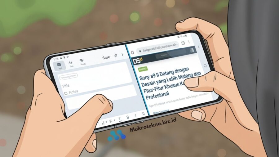 Cara Membuat Dua Layar di HP Samsung agar Bisa Multitasking Lebih Cepat