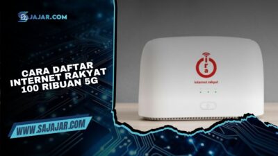 Cara Daftar Internet Rakyat 100 Ribuan 5G yang Viral