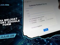 Begini Cara Melihat History Google Form yang Sering Terlewat Pengguna