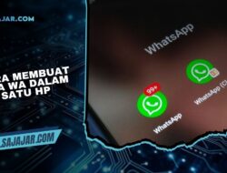 Cara Membuat Dua WA dalam Satu HP Semua Merek