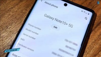 Cara Cek Chipset HP Samsung Lewat Pengaturan