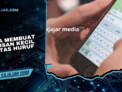Cara Membuat Tulisan Kecil di Atas Huruf Android dengan Mudah