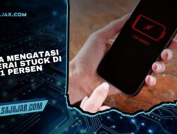 Cara Mengatasi Baterai Stuck di 1 Persen agar HP Normal Kembali
