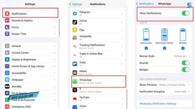 Cara Mengatasi Notifikasi WhatsApp Tidak Muncul