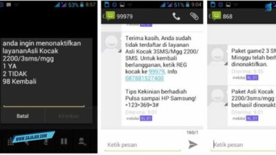 Cara Stop Paket XL Lewat SMS