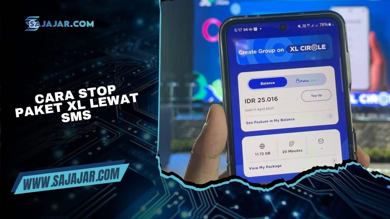 Cara Stop Paket XL Lewat SMS