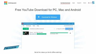 Cara Download Playlist YouTube Menggunakan Aplikasi PC DVDVideoSoft 