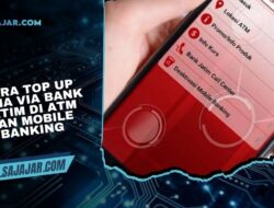 Cara Top Up DANA via Bank Jatim di ATM dan Mobile Banking