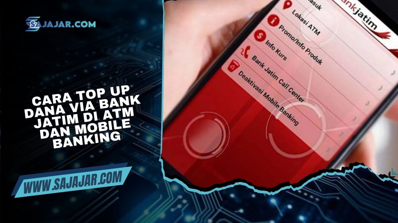 Cara Top Up DANA via Bank Jatim di ATM dan Mobile Banking