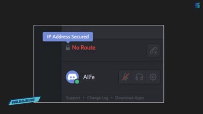 Penyebab Error No Route pada Discord