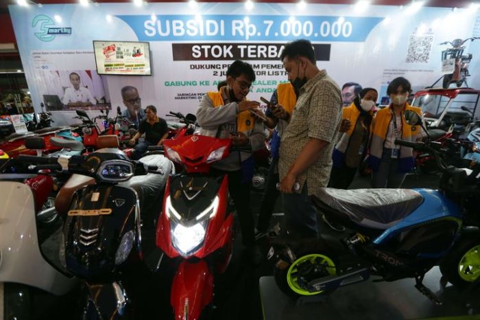 Cara daftar subsidi motor listrik