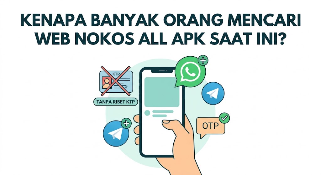 alasan web nokos all apk gratis laris
