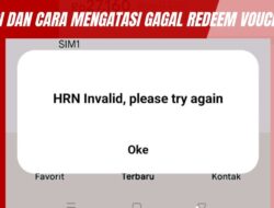 Solusi HRN Invalid Please Try Again, Anti Gagal Masukkan Voucher XL dan Axis!