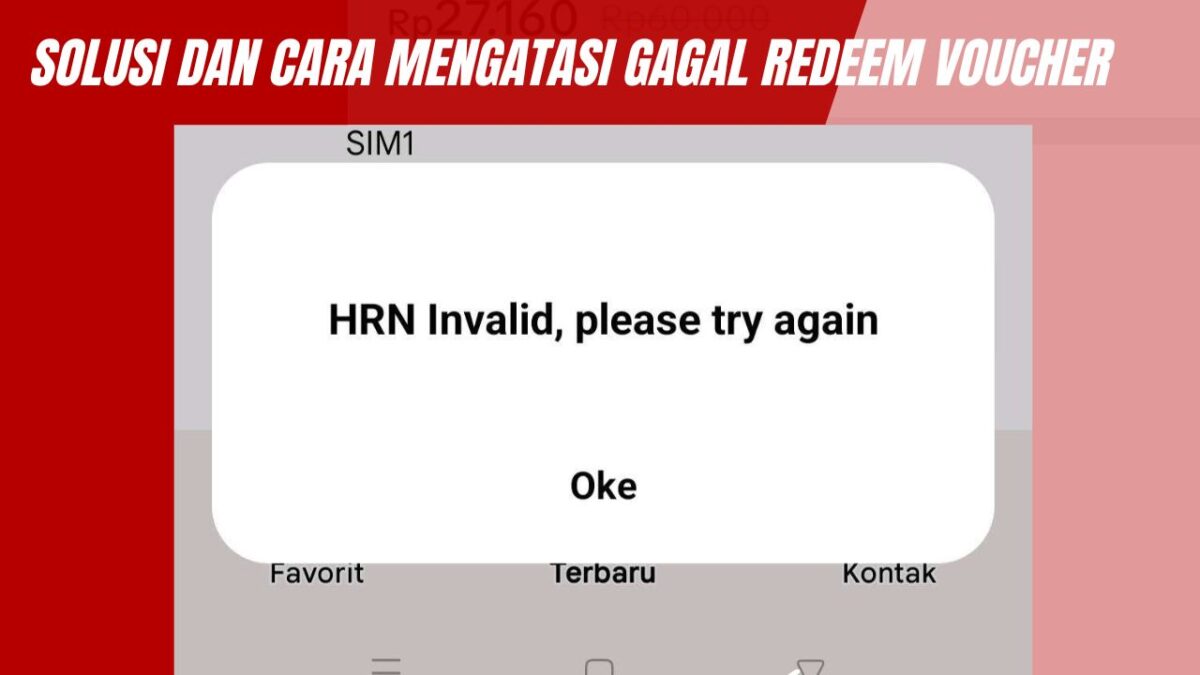 cara mengatasi hrn invalid please try again axis dan XL