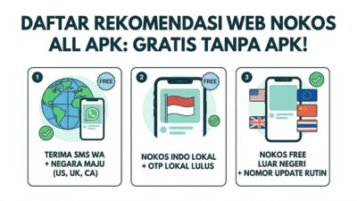 Kumpulan rekomendasi web nokos all apk gratis dan terbaik untuk menerima OTP dengan cepat dan mudah.