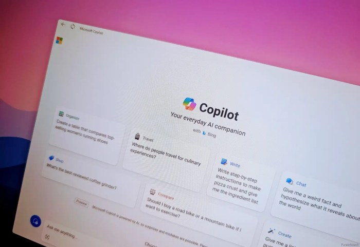 Fitur Copilot AI di laptop terbaru
