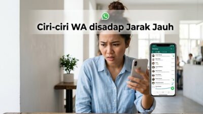 Cara mendeteksi Ciri-ciri WA disadap Jarak Jauh menggunakan fitur perangkat tertaut.