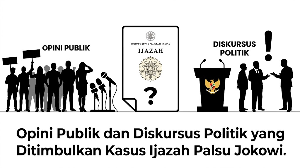 Dampak pemberitaan isu ijazah palsu Jokowi terhadap diskursus politik nasional.
