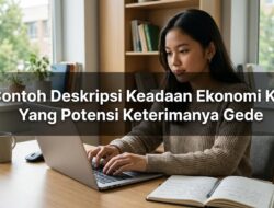 Contoh Deskripsi Keadaan Ekonomi KIP dari Kondisi Ayah Petani hingga Ibu IRT yang Jujur & Kuat