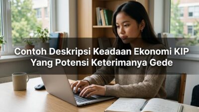 Langkah awal menyusun deskripsi keadaan ekonomi kip agar jujur dan akurat.
