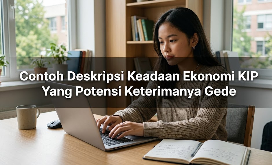 Langkah awal menyusun deskripsi keadaan ekonomi kip agar jujur dan akurat.