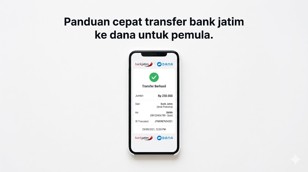 Panduan cepat transfer bank jatim ke dana untuk pemula.