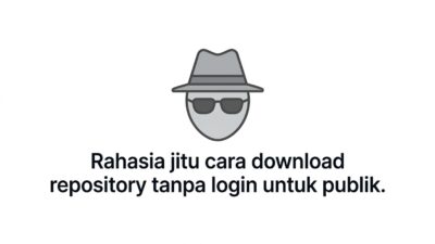 Rahasia jitu cara download repository tanpa login untuk publik