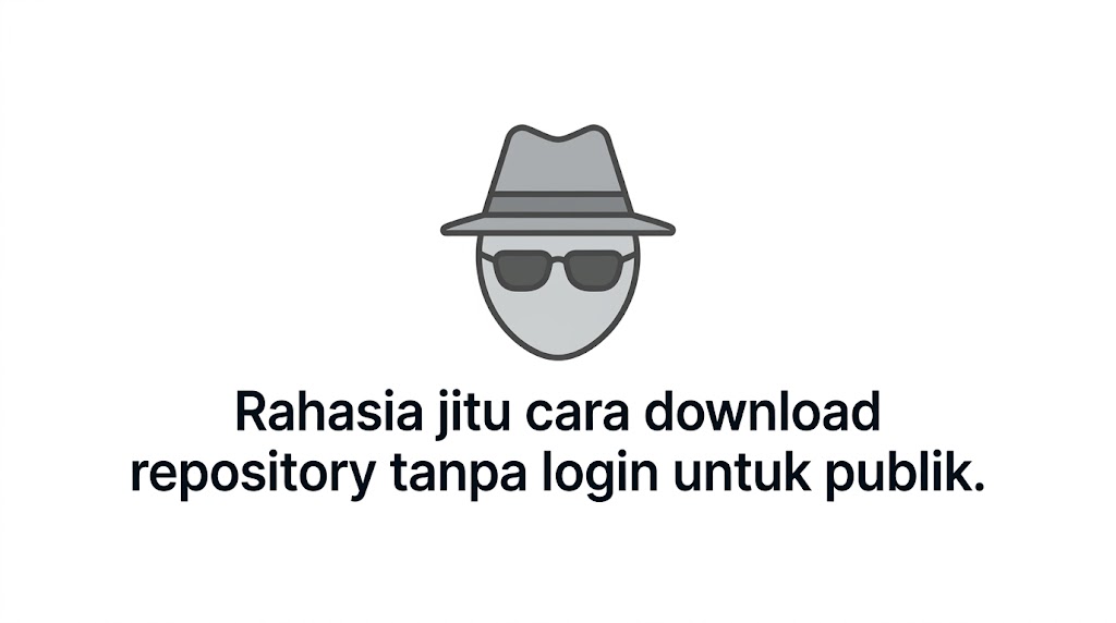 Rahasia jitu cara download repository tanpa login untuk publik