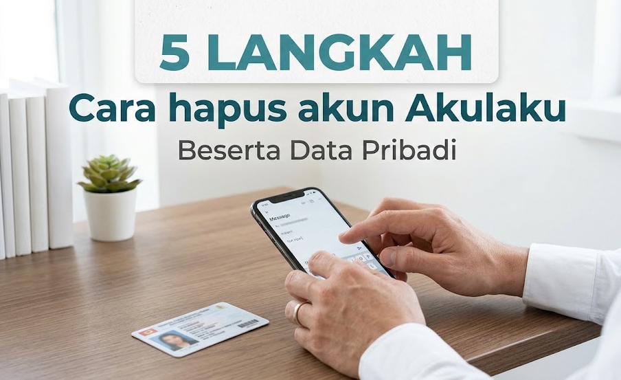 Tutorial 5 langkah Cara hapus akun Akulaku via email yang terbukti berhasil diproses.