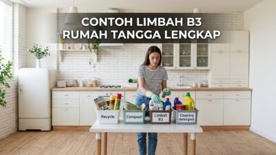 Memahami berbagai macam Contoh Limbah B3 yang sering ditemukan di area rumah tangga agar tidak salah buang.