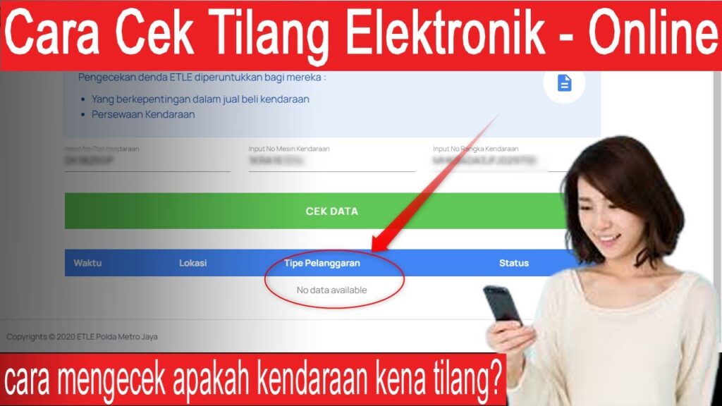 Mengakses portal resmi negara untuk melancarkan urusan Cara bayar tilang elektronik secara daring.