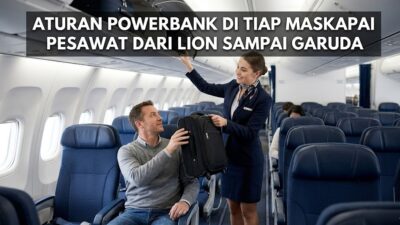 Mengetahui rincian tiap maskapai terkait Aturan Powerbank di Pesawat saat membawa barang ke kabin