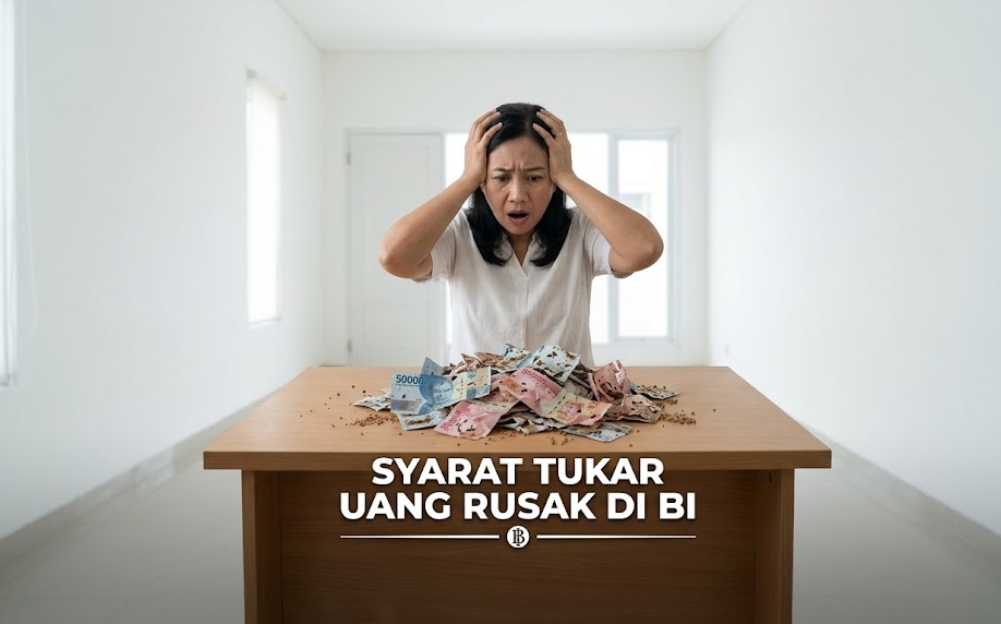 Panduan empat syarat resmi Tukar Uang Rusak akibat dimakan rayap agar mendapatkan ganti rugi seratus persen.