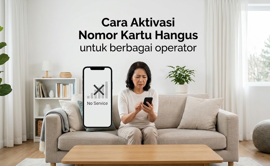 Tabel panduan batas waktu dan status Nomor Kartu Hangus untuk berbagai operator seluler di Indonesia.