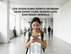5 Trik Memilih Posisi Kursi Kereta Api Ekonomi Agar Tidak Jalan Mundur & Bisa Samping Jendela