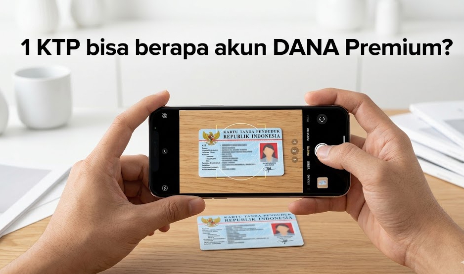 Upgrade DANA Premium gagal gara gara ktp sudah dipakai