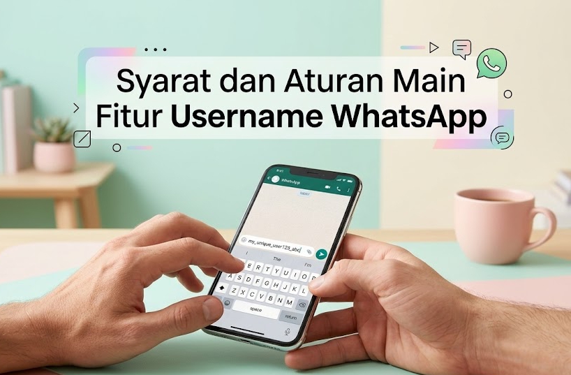 Syarat dan ketentuan untuk membuat fitur username WhatsApp agar akun tetap unik dan aman.