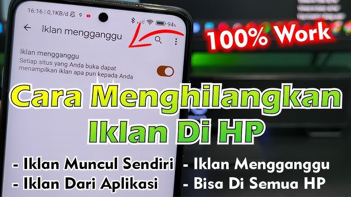Metode lanjutan Cara menghapus iklan di hp menggunakan teknik debloatware yang aman tanpa komputer.
