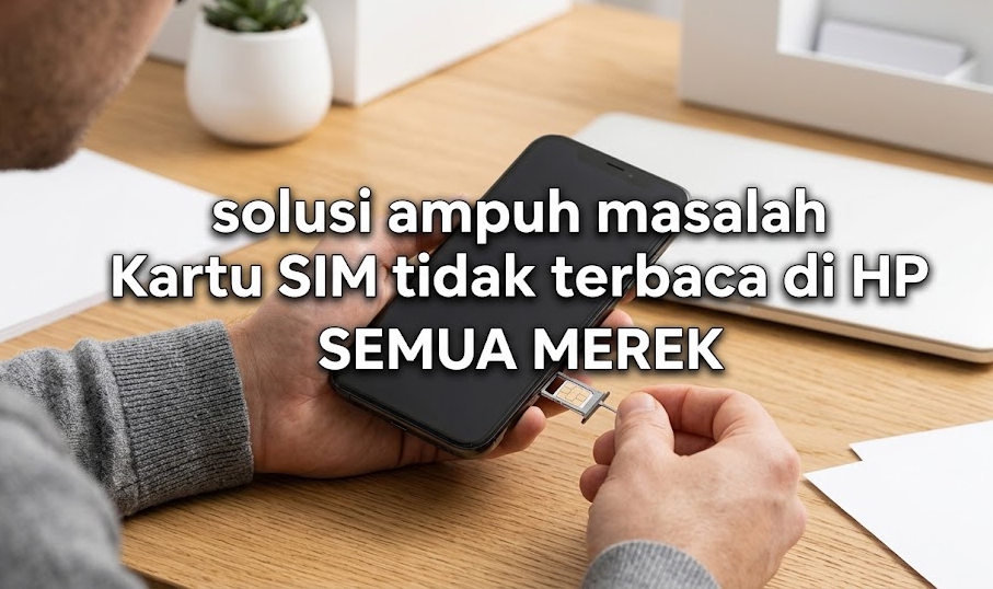 Panduan teknis langkah demi langkah untuk memperbaiki masalah Kartu SIM tidak terbaca.